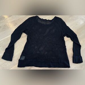 525 America lightweight black sweater MEASUREMENTS